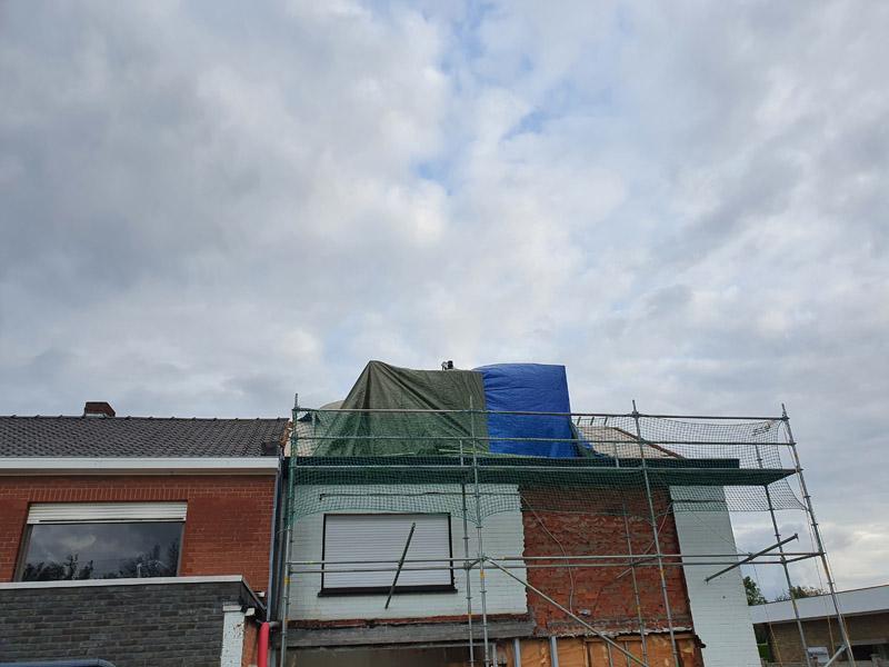 Nieuwe dakkappel te Harelbeke - Laevens Timmerwerken